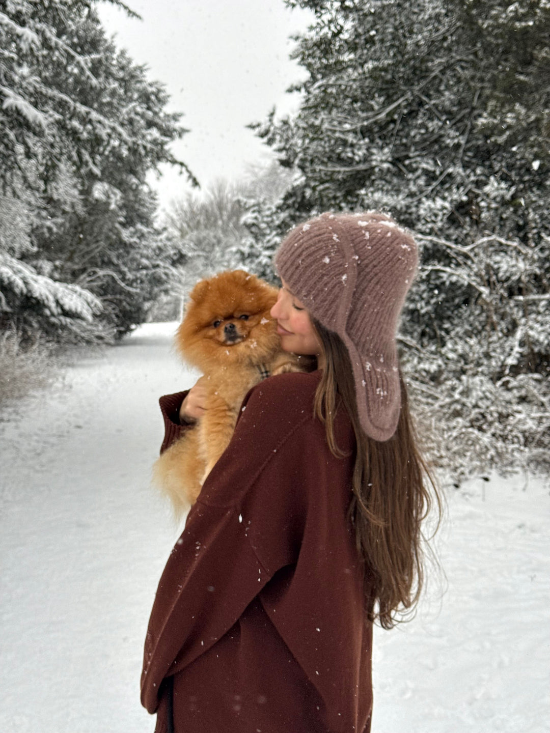 COCOA MOHAIR AND SILK HAT