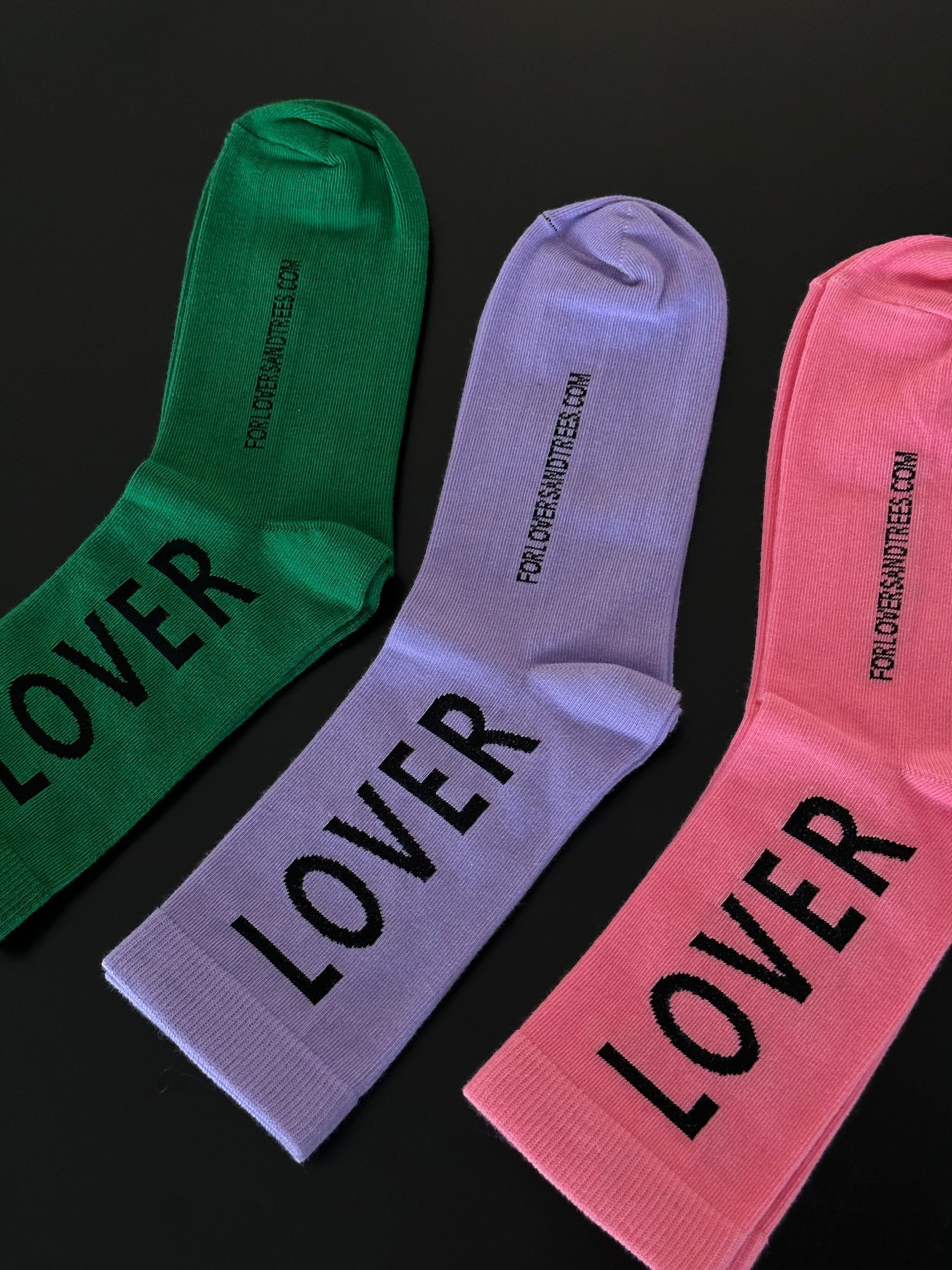 LOVER SOCKS for lovers and trees