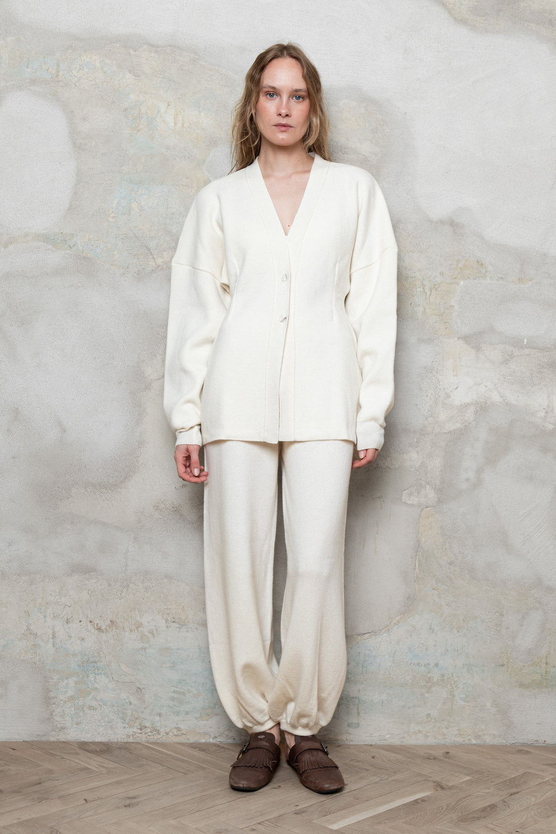 PEARL CASHMERE-MERINO WOOL JACKET