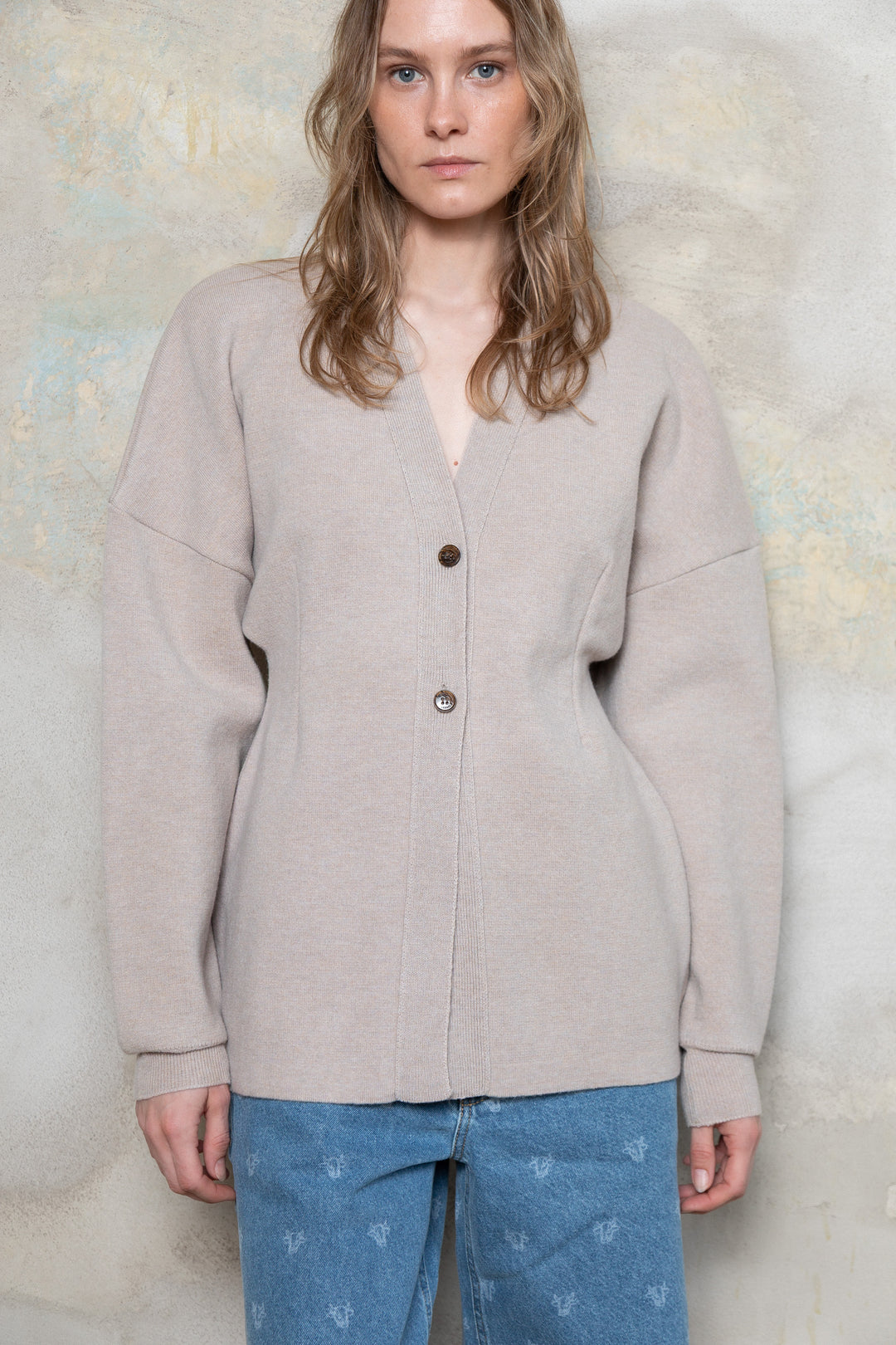 POWDER CASHMERE-MERINO WOOL JACKET