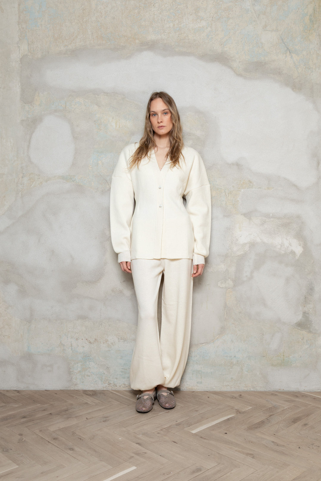 PEARL CASHMERE-MERINO WOOL JACKET