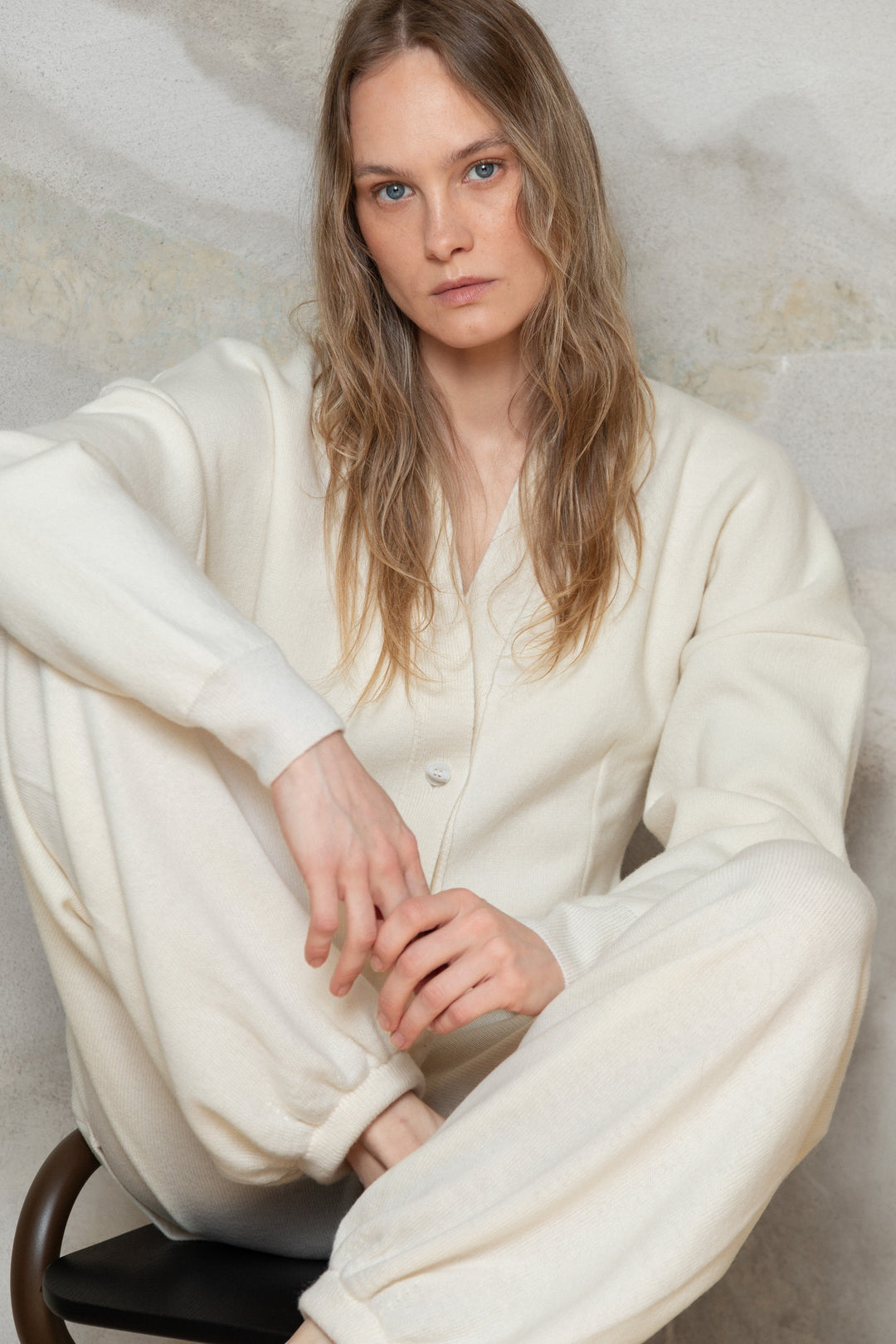 PEARL CASHMERE-MERINO WOOL JACKET