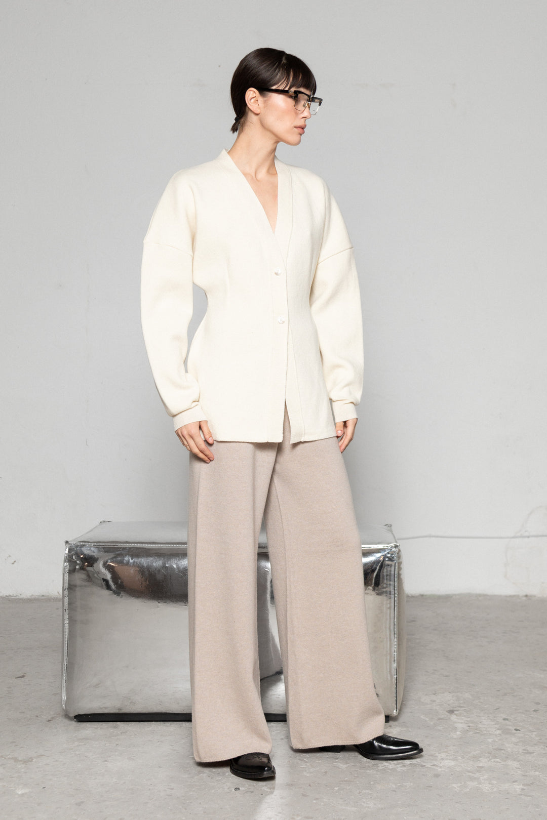 PEARL CASHMERE-MERINO WOOL JACKET