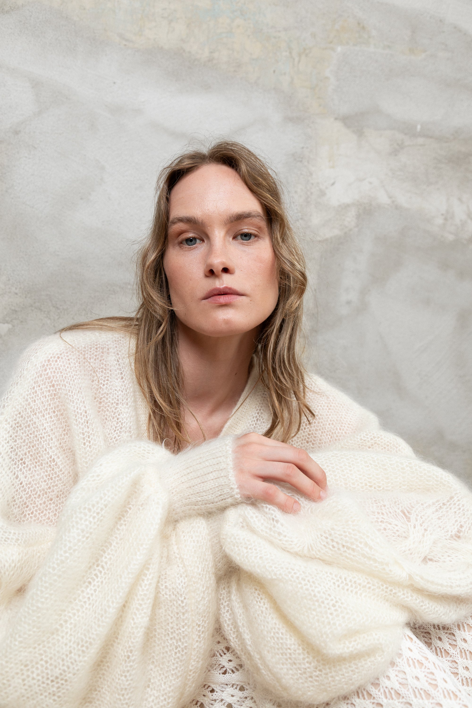The Most Wanted Knit - Pearl mohair and Silk Cardigan – for lovers