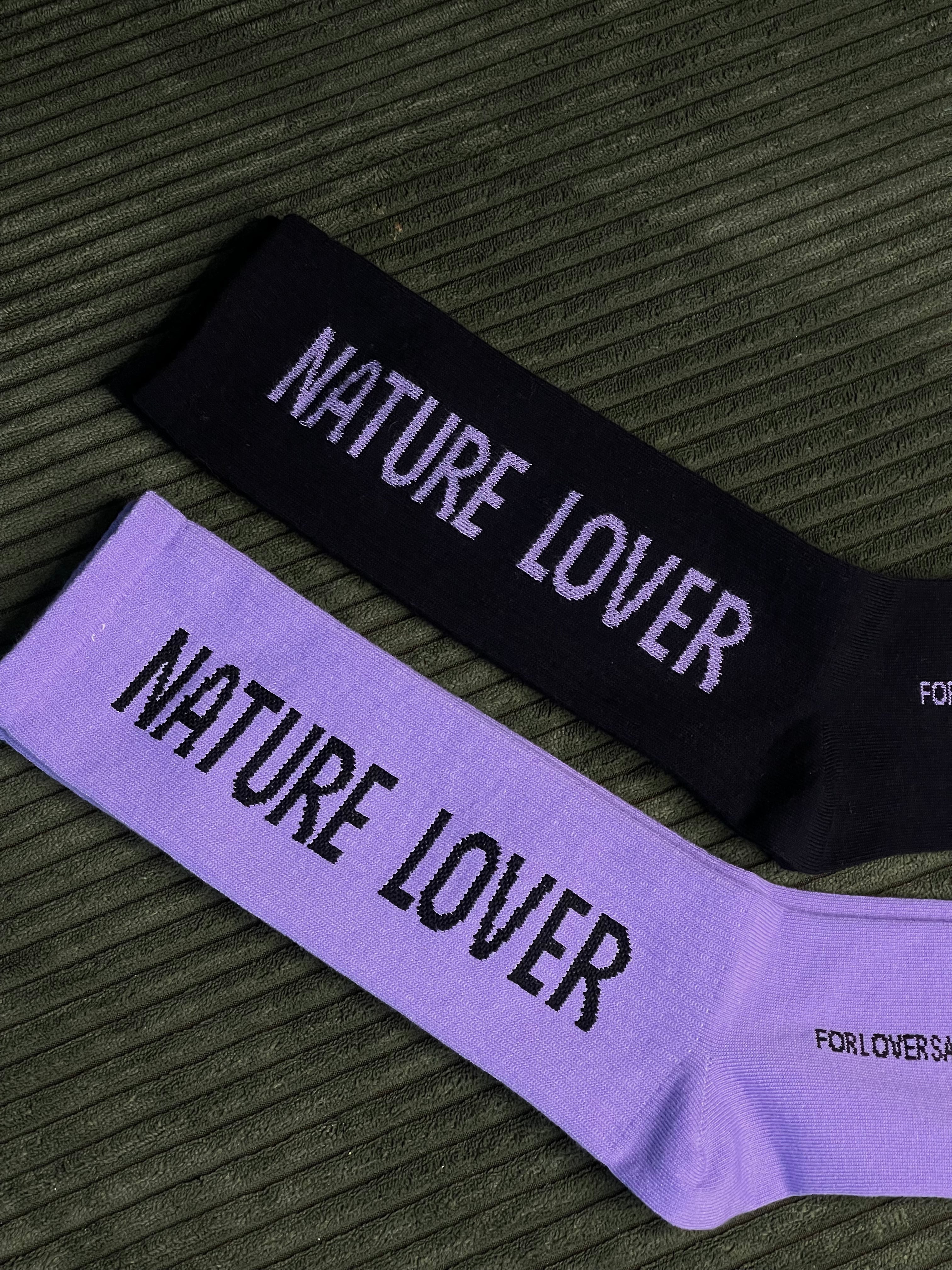 NATURE LOVER COTTON SOCKS SET for lovers and trees 