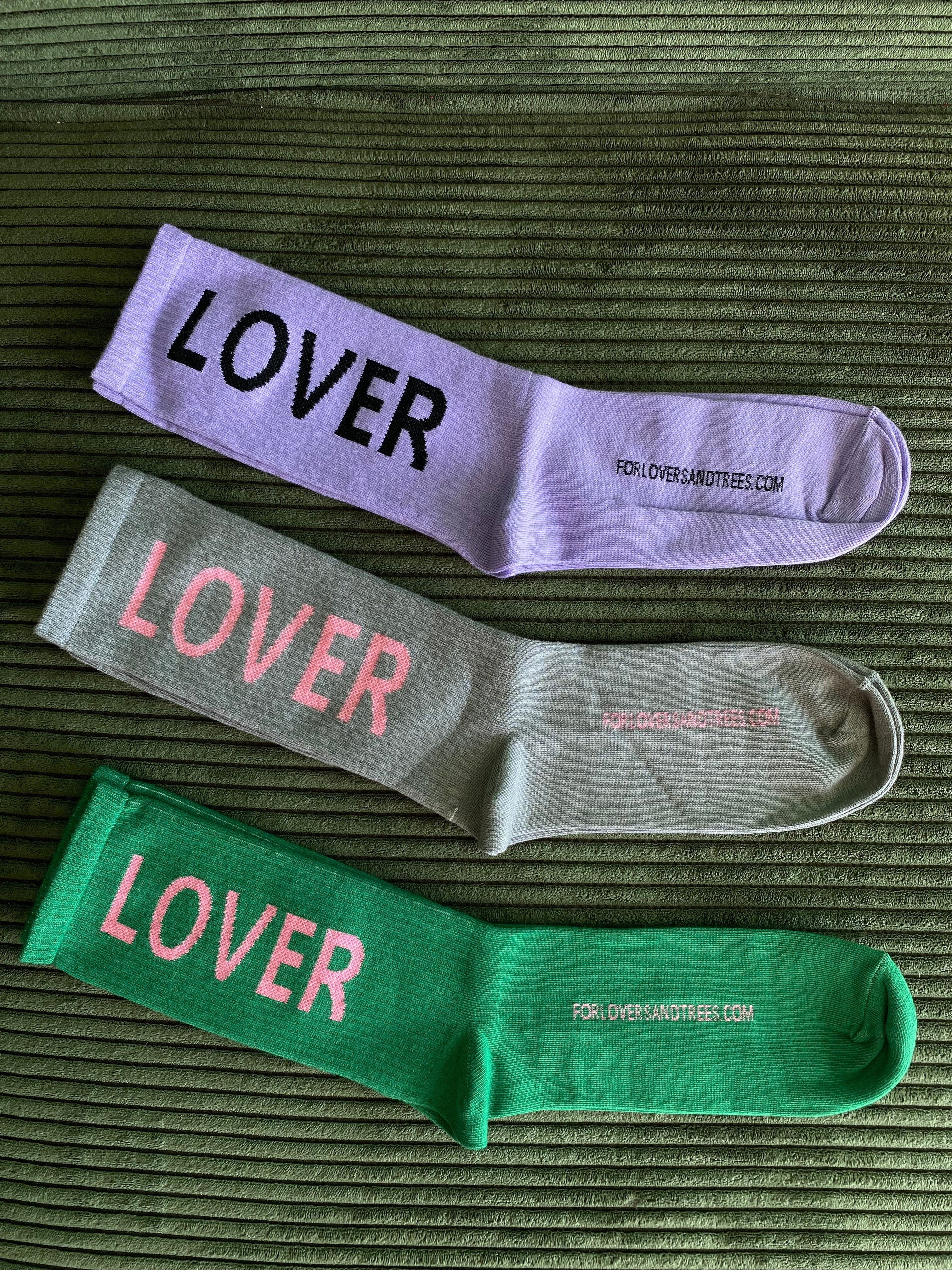 LIMITED LOVER COTTON SOCKS SET for lovers and trees 