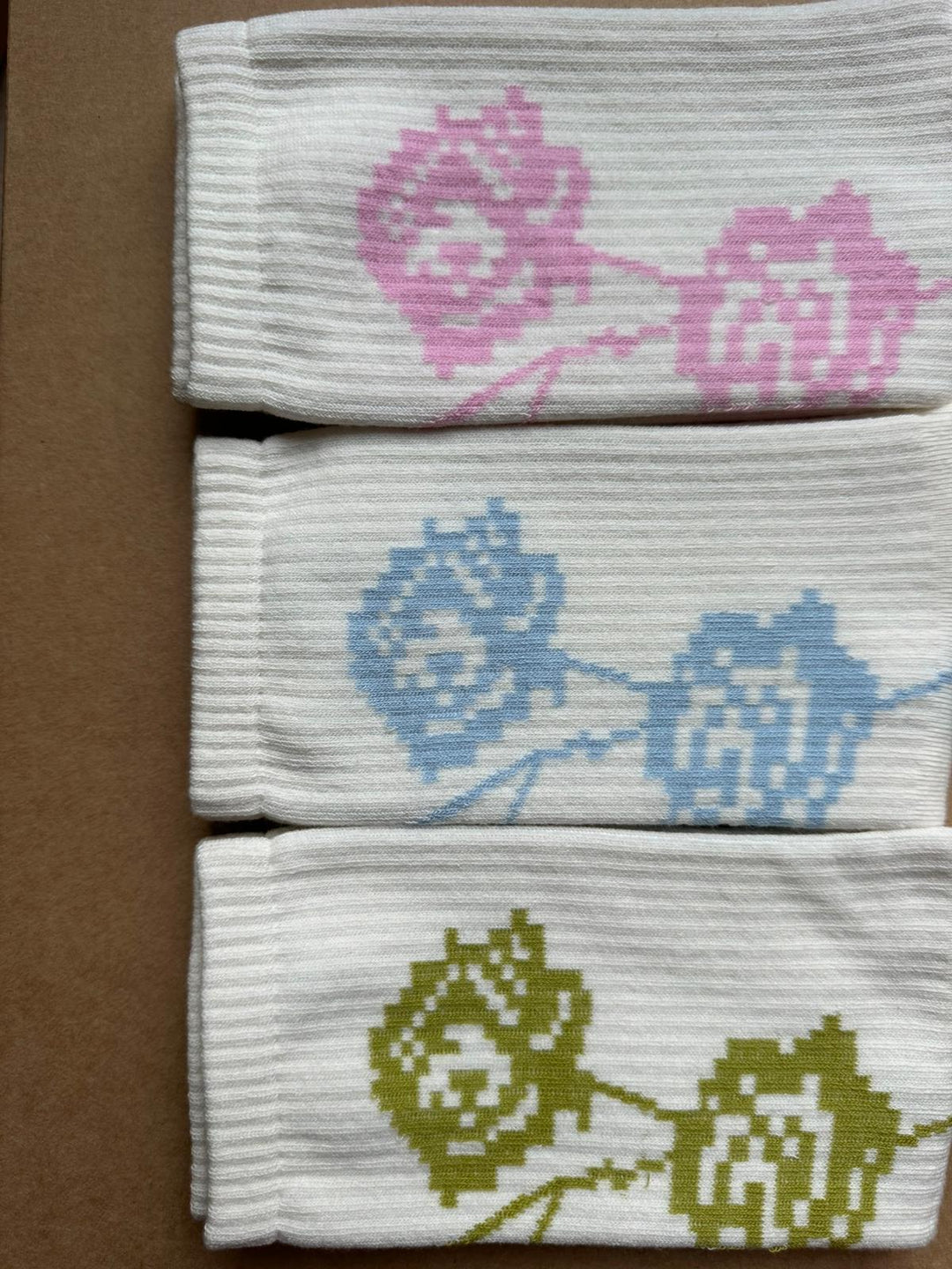 ROSE COTTON SOCKS SET