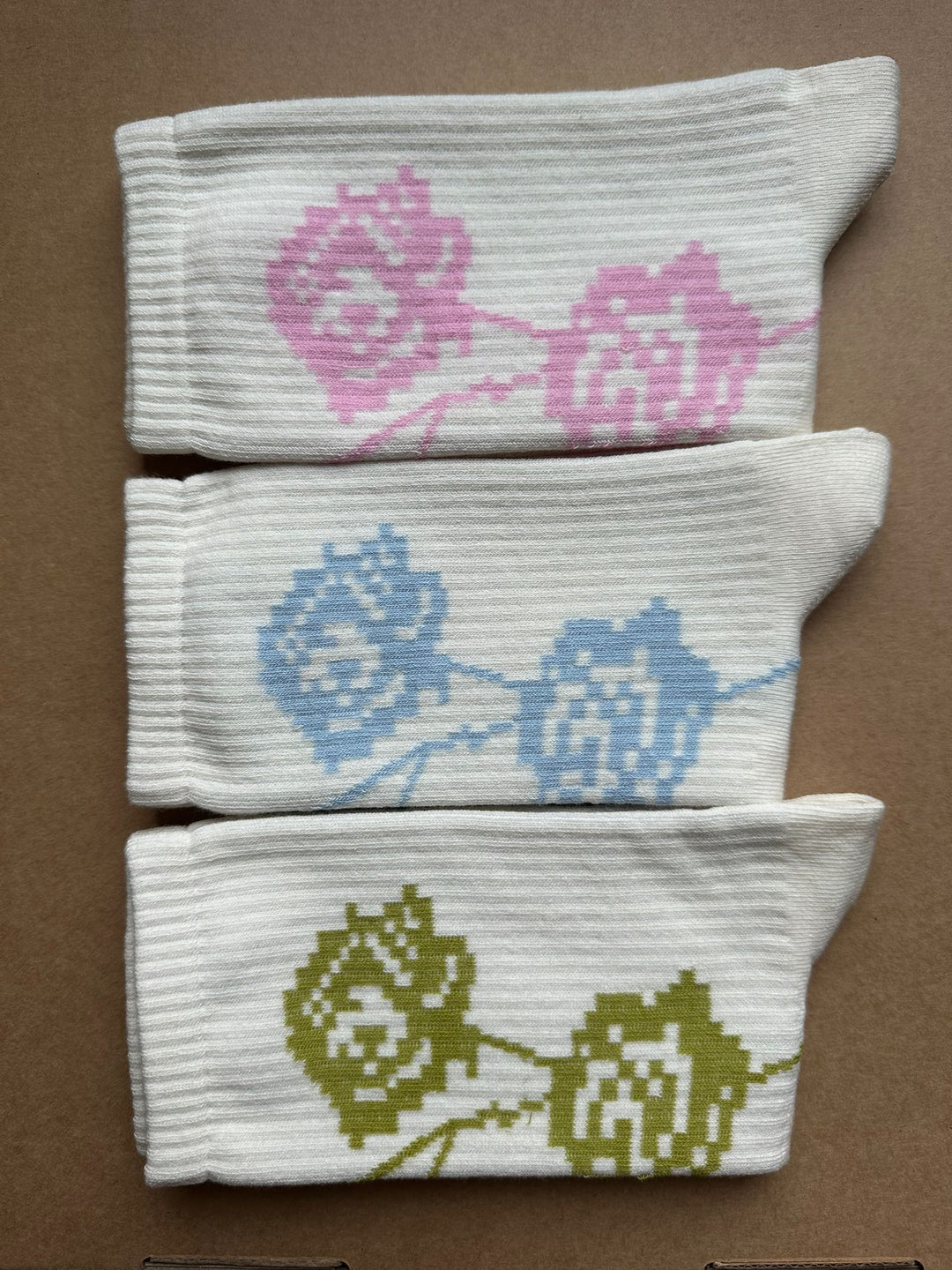 ROSE COTTON SOCKS SET